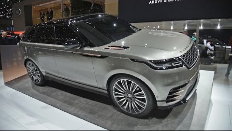 2018 Range Rover Velar First Look - 2017 Geneva Motor Show