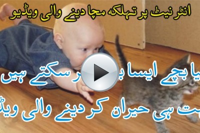 ایسی ویڈیو جس کو دیکھ کر آپ اپنی ہنسی روک نہیں سکے گئے