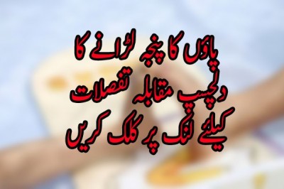 پاؤں کا پنجہ لڑانے کا دلچسپ مقابلہ