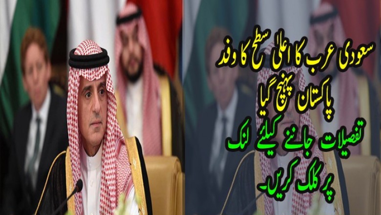 سعودی عرب کا اعلیٰ سطح کا وفد پاکستان پہنچ گیا