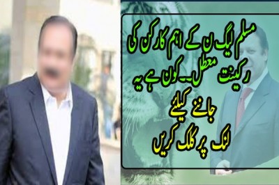 مسلم لیگ ن کے اہم کارکن کی رکینت معطل
