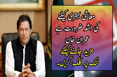 معاشی بہتری کیلئے قرض کی اشد ضرورت ہے: عمران خان