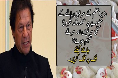 وزیراعظم کے مرغیاں پالنے کے منصوبے پر عملدرآمد شروع