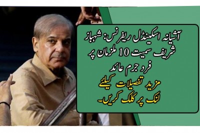 آشیانہ اسکینڈل ریفرنس: شہباز شریف سمیت 10 ملزمان پر فرد جرم عائد