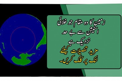 زمین کا وہ مقام جو خلائی اسٹیشن سے بے حد نزدیک ہے