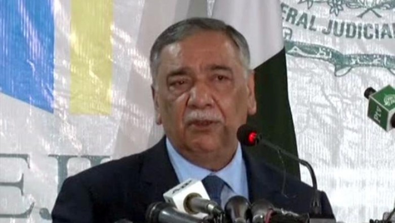 بدقسمتی سے انصاف کا شعبہ پارلیمنٹ کی ترجیحات میں نہیں: چیف جسٹس پاکستان