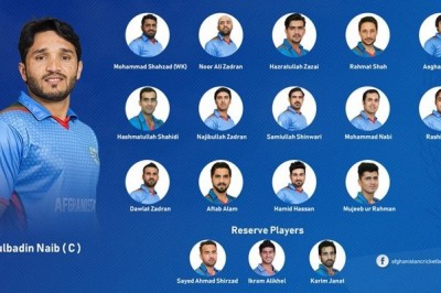 ورلڈکپ کے لیے 15 رکنی افغان ٹیم کا اعلان