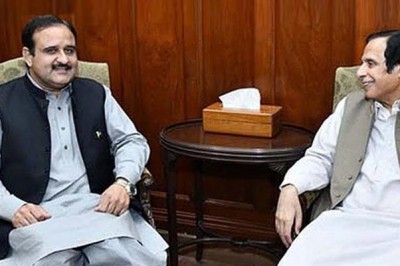 پرویز الٰہی وزیراعلیٰ عثمان بزدار کی حمایت میں 
