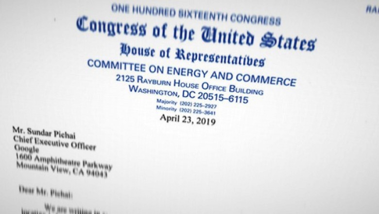 Congress Asks Google 10 Questions On Its Location Tracking Database