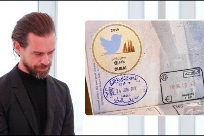 مرحبا جیک! ٹویٹر کے بانی کا دبئی میں شاندار استقبال 