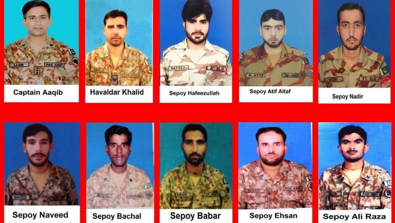 شمالی وزیرستان اور بلوچستان میں دہشتگردوں کے حملے، پاک فوج کے 10 جوان شہید