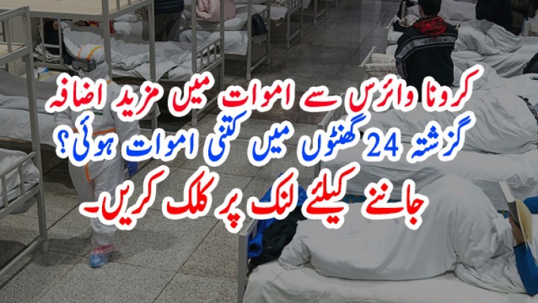 کرونا وائرس سے اموات میں مزید اضافہ