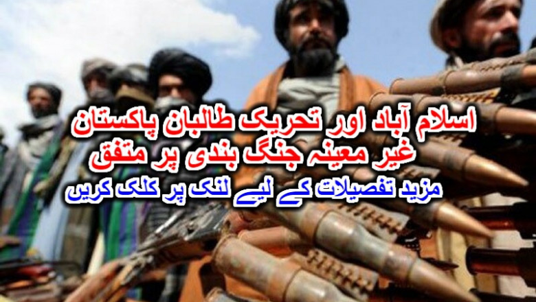 اسلام آباد اور تحریک طالبان پاکستان غیر معینہ جنگ بندی پر متفق