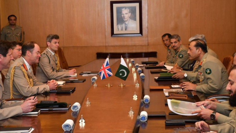 British CGS Applauds Pakistani Military's Sacrifices and Peacemaking Efforts